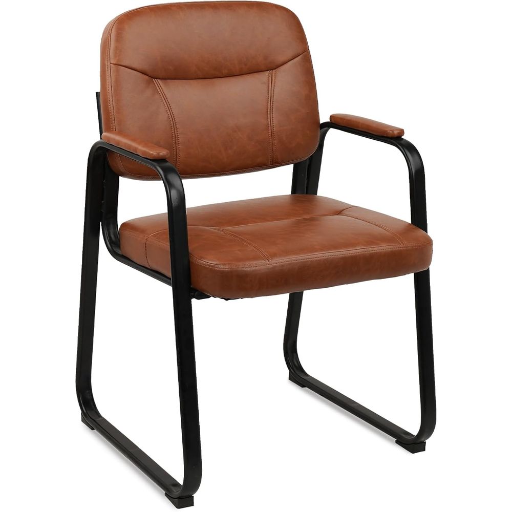 Leather Desk Pad - Sillas de Espera sin Ruedas, Silla