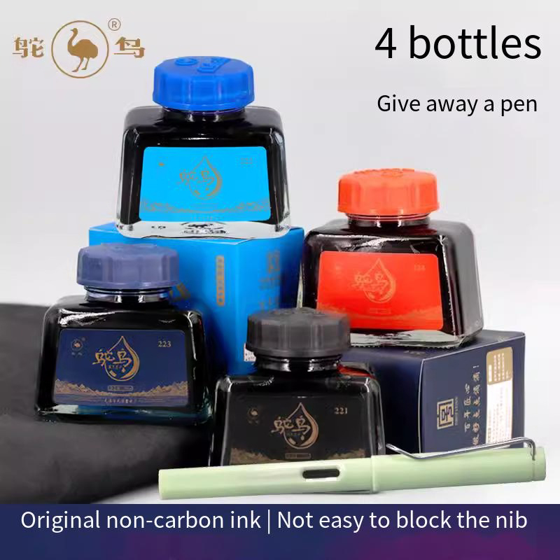 Fountain Pen Bottled Ink - Tinta para pluma estilográfica Ostrich Serie