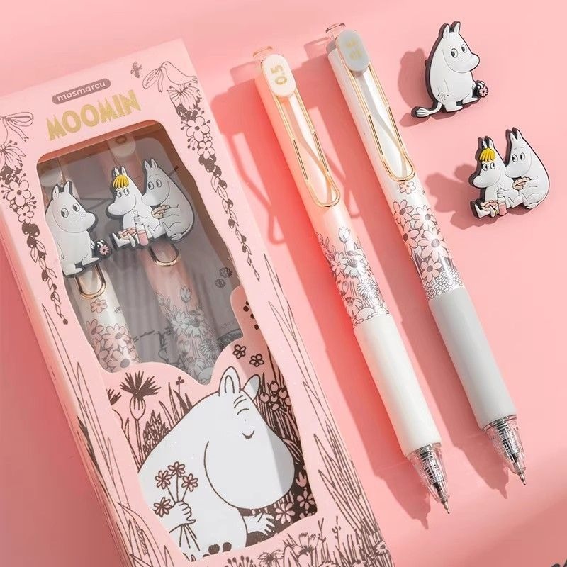 Correction Pen Fine - Bolígrafos de Gel Retráctiles Moomin, Lindos,