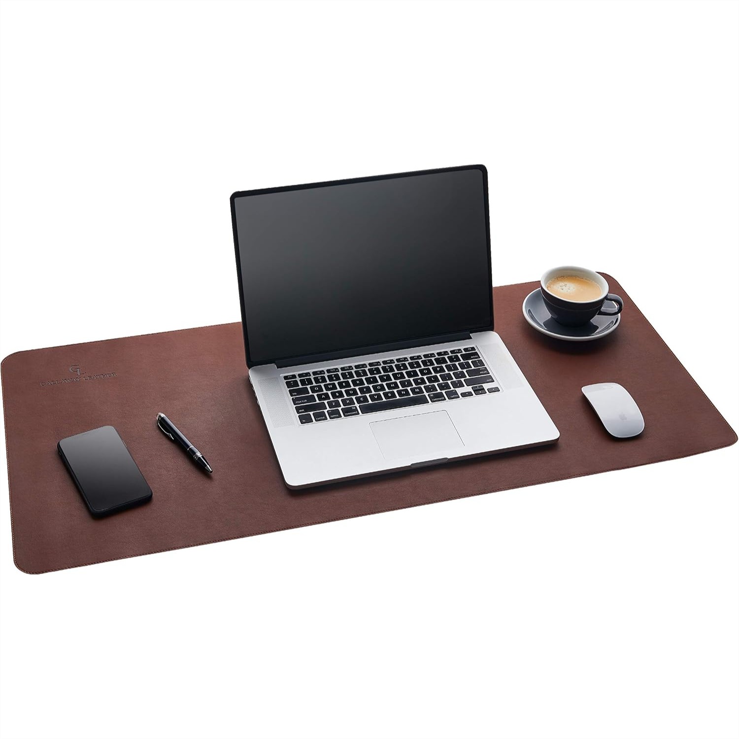 Leather Desk Pad - Alfombrilla de Escritorio Grande de Cuero
