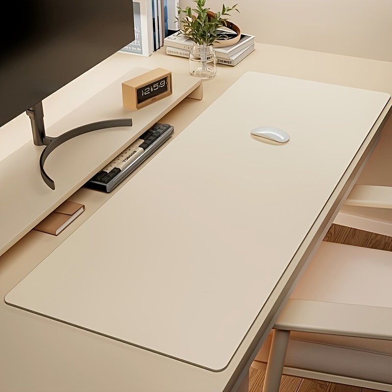 Leather Desk Pad - Alfombrilla de ratón grande de piel