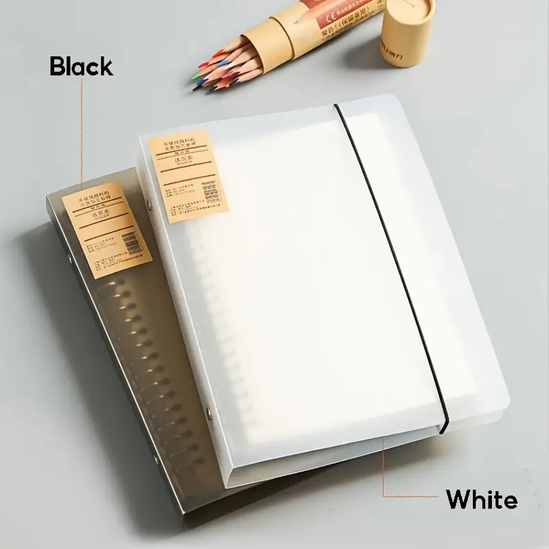 Binder A4 Lever - Cuadernos carpetas A5/B5/A4, recarga interior reemplazable