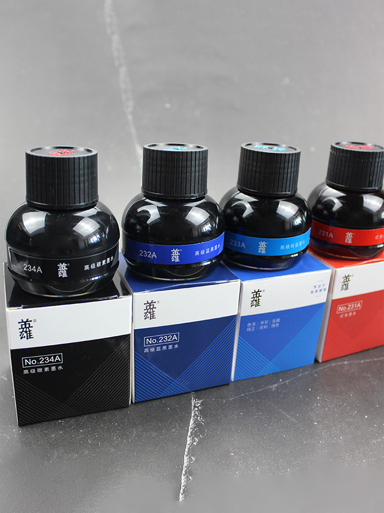 Fountain Pen Bottled Ink - Tinta Hero para Escritura y Caligrafía,