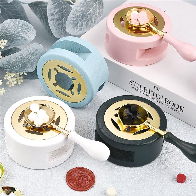 Wax Seal Stamp Set - Juego de sellos de cera, horno
