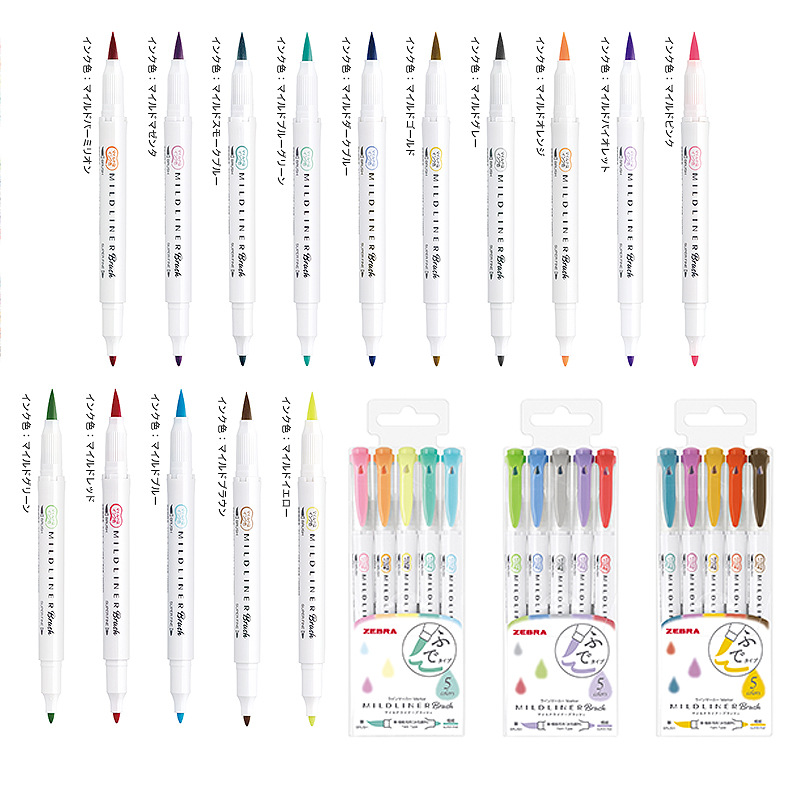 Rotuladores resaltadores ZEBRA - Zebra Pen Mildliner reseña y precio