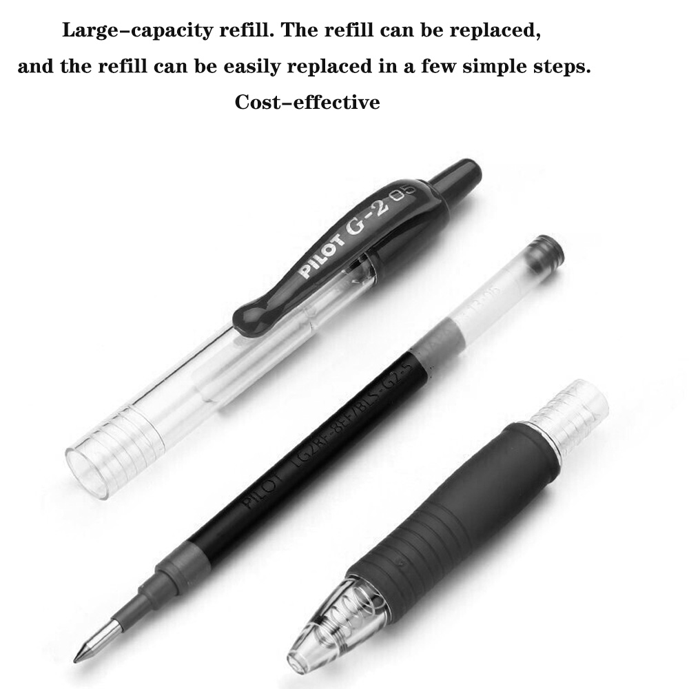 Juego de bolígrafos de Gel pil - Pilot Pen G2 reseña y precio