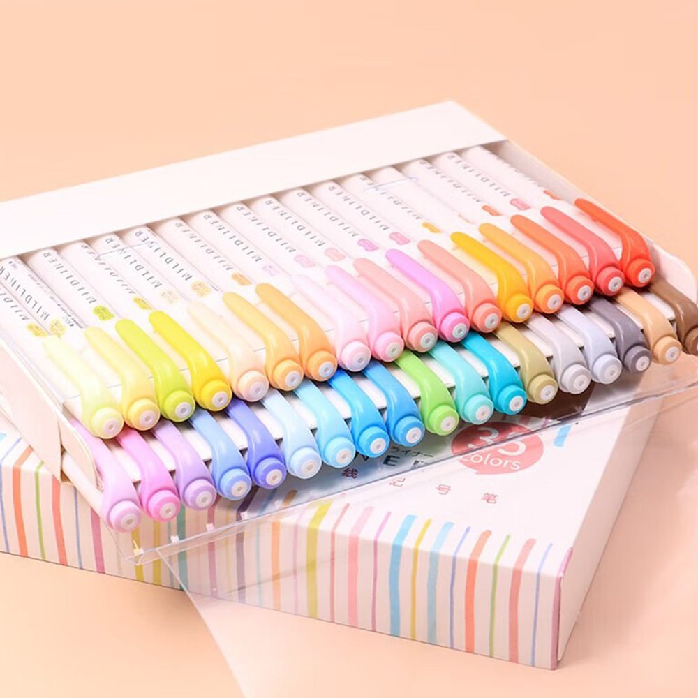 Juego de 35 colores ZEBRA Mild - Zebra Pen Mildliner reseña y precio