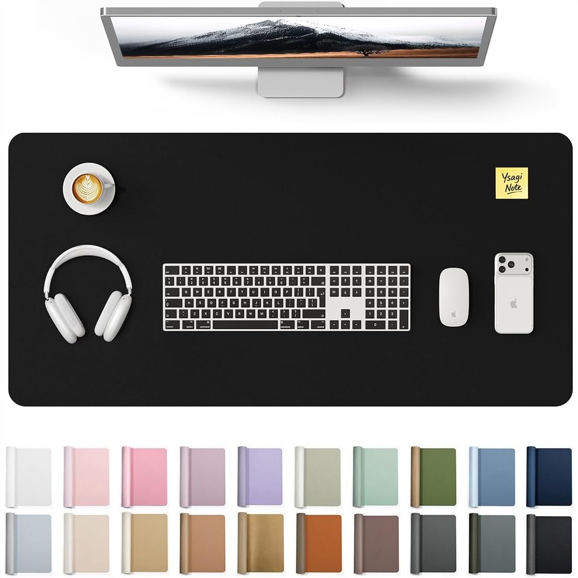 Protector de Escritorio Grande - Leather Desk Pad reseña y precio