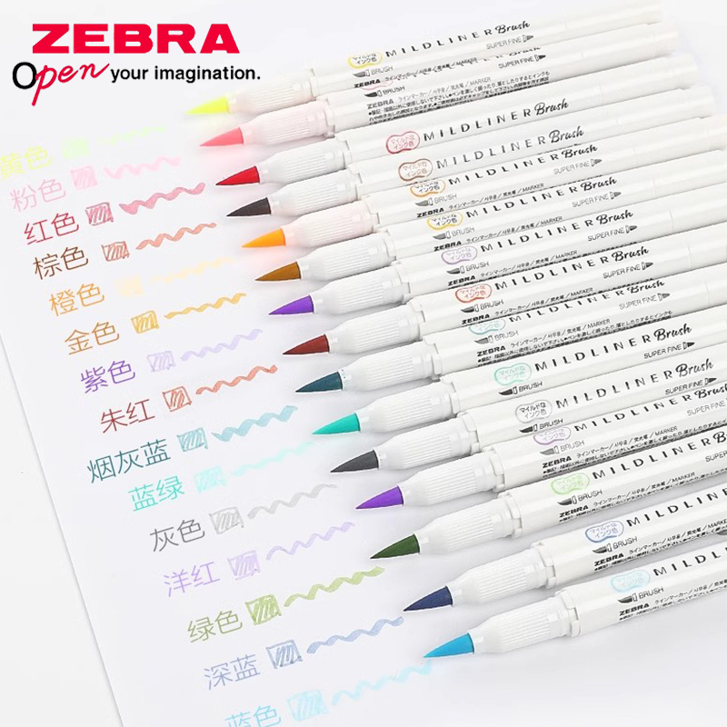 ZEBRA-rotulador de doble punta - Zebra Pen Mildliner reseña y precio