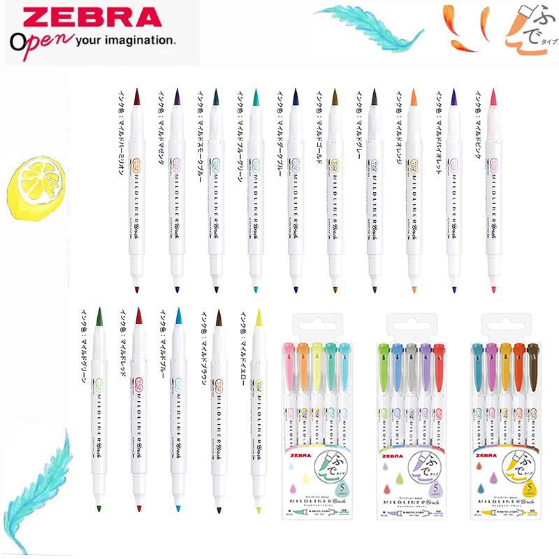 Resaltador de doble punta de c - Zebra Pen Mildliner reseña y precio