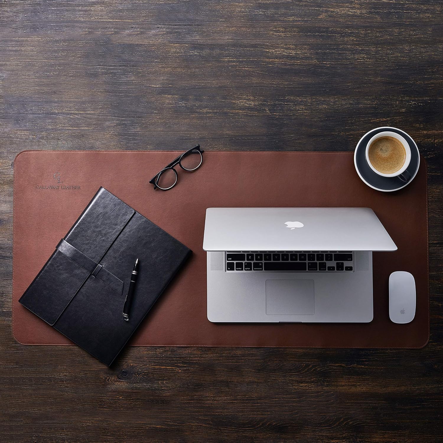 Alfombrilla de Escritorio Gran - Leather Desk Pad reseña y precio
