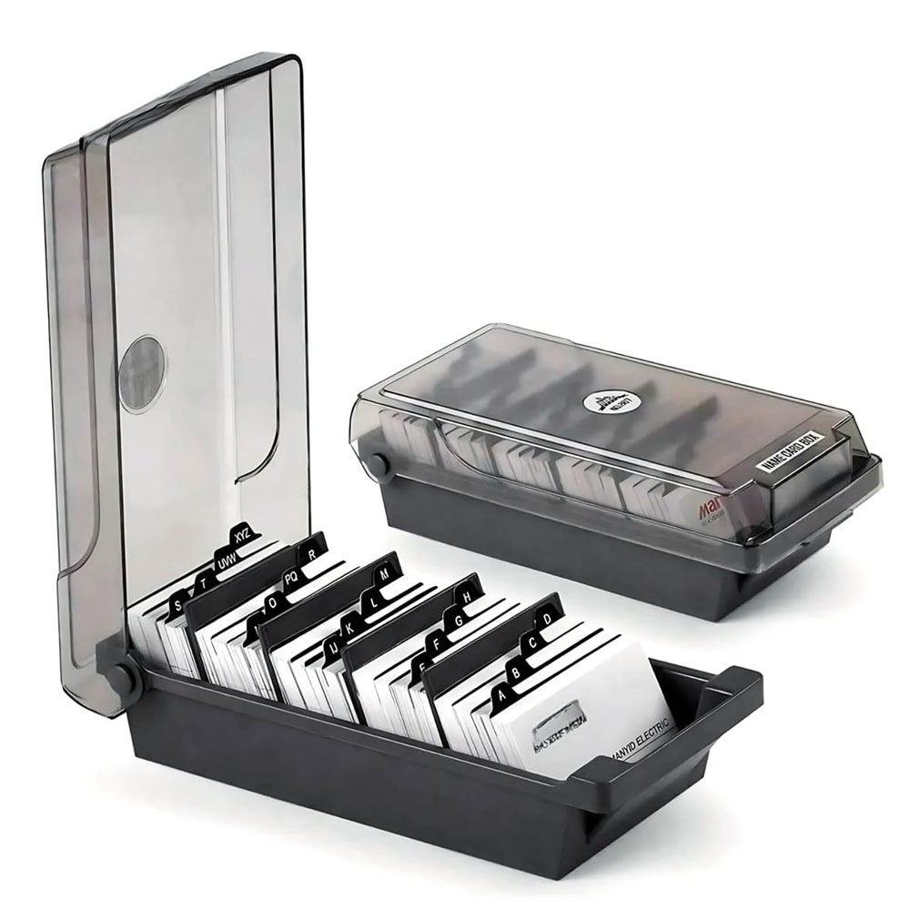 Caja para Tarjetas de Visita d - Card Index Box reseña y precio