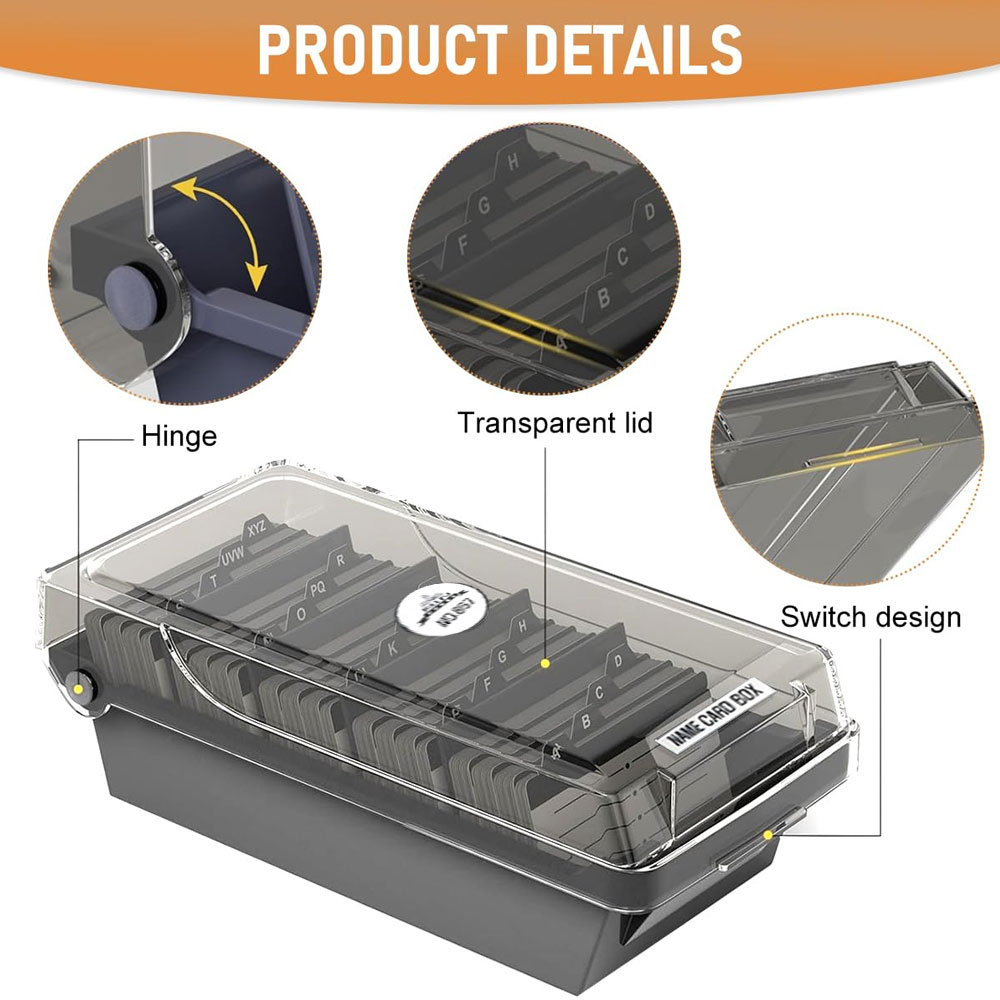 Caja para Tarjetas de Visita d - Card Index Box reseña y precio