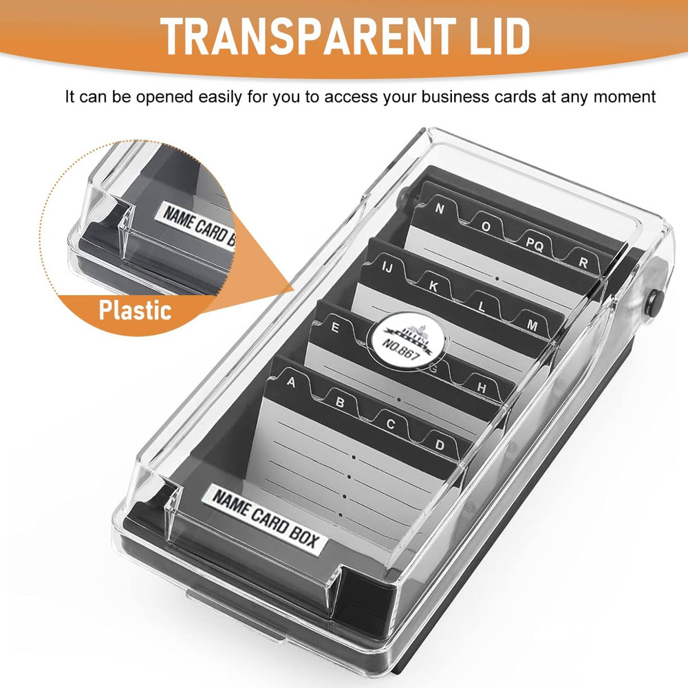 Caja para Tarjetas de Visita d - Card Index Box reseña y precio