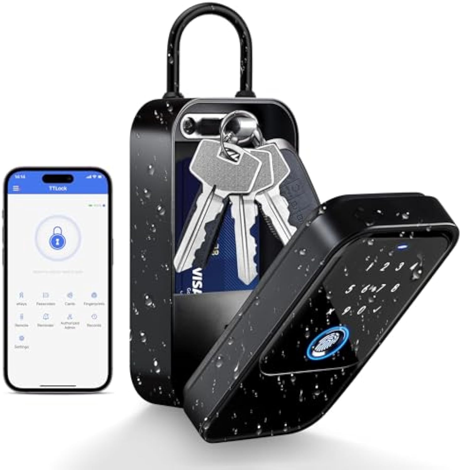 TTlock-caja de bloqueo de llav - Card Index Box reseña y precio