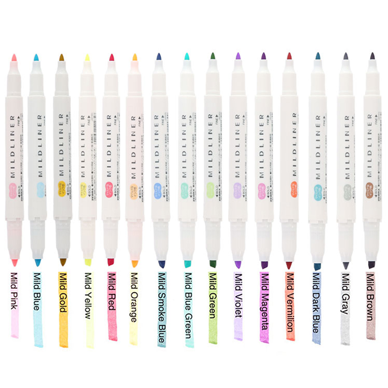Japón ZEBRA WKT7 nuevo Mildlin - Zebra Pen Mildliner reseña y precio