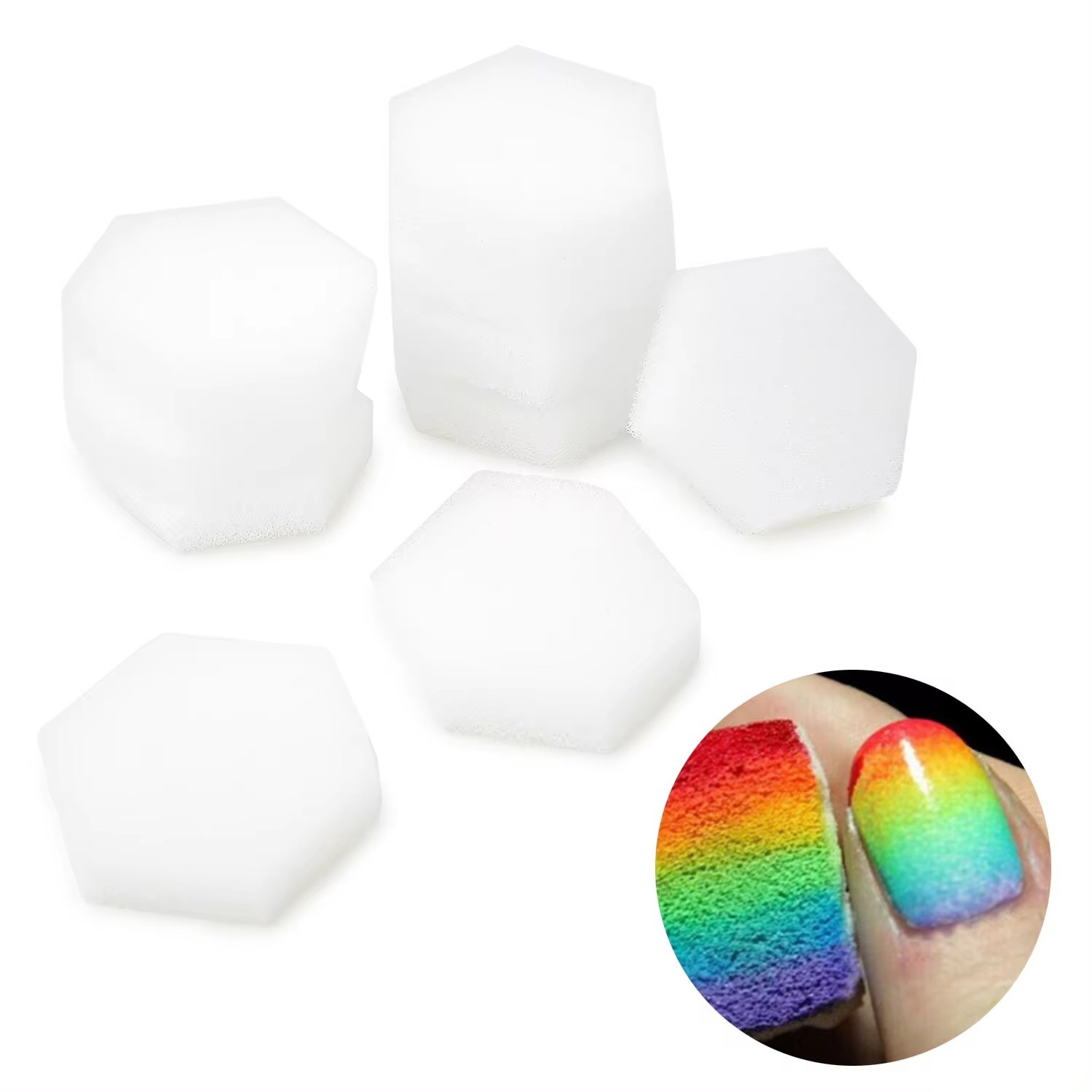 80 esponjas suaves hexagonales - Gel Refill Pack reseña y precio