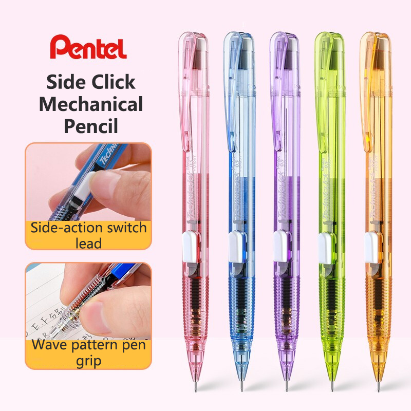 Lápiz Mecánico Pentel Cute PD1 - Pentel Pen Energel reseña y precio