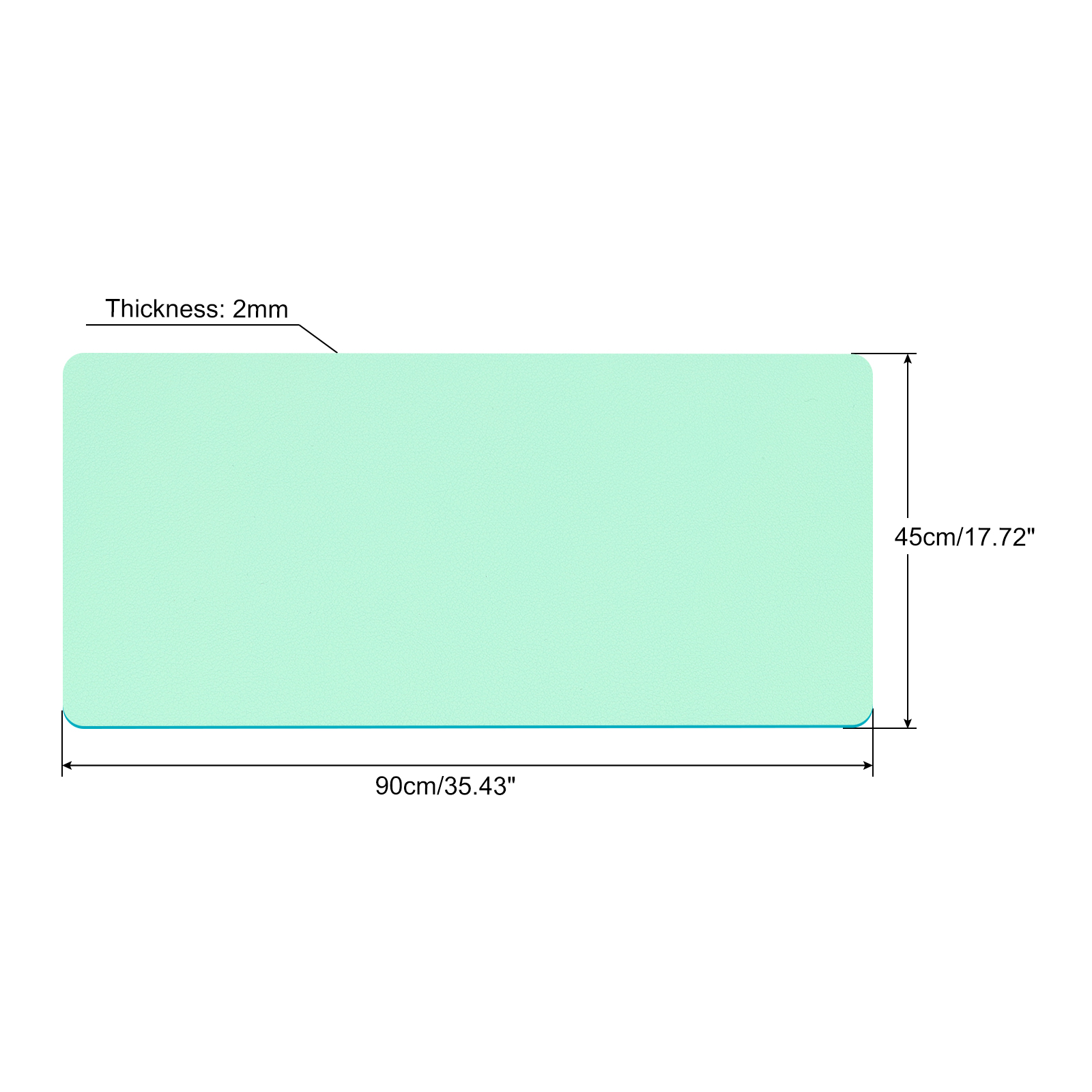 Alfombrilla protectora para es - Leather Desk Pad reseña y precio