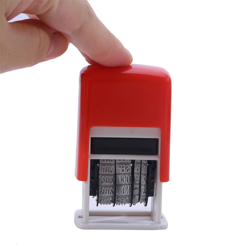 Sello de fecha del planificado - Rubber Date Stamp reseña y precio