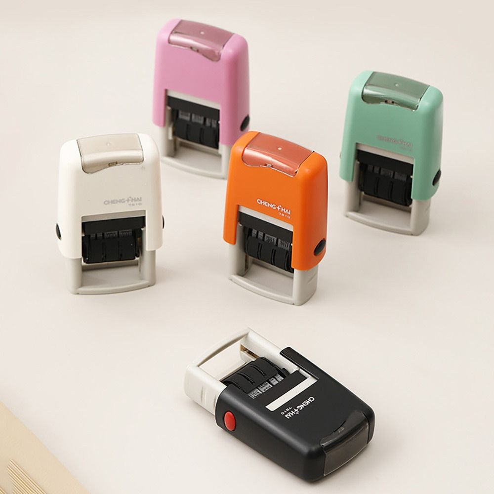Sello automático de retorno de - Rubber Date Stamp reseña y precio
