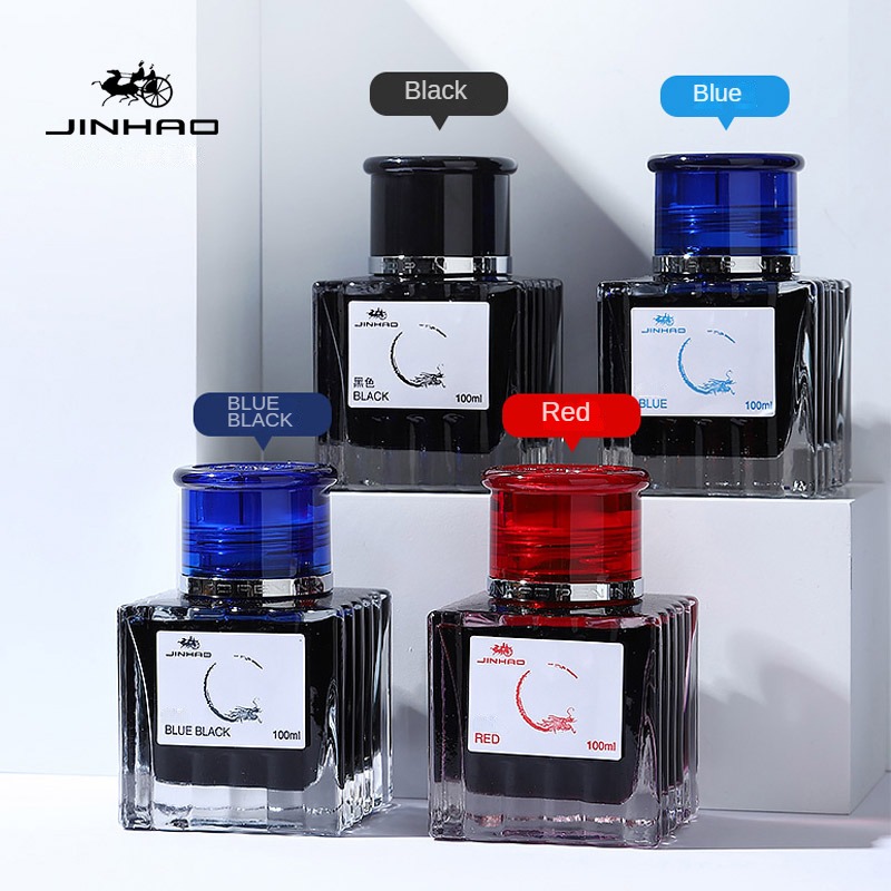 JINHAO 100/50/30ml pluma estil - Fountain Pen Bottled Ink reseña y precio