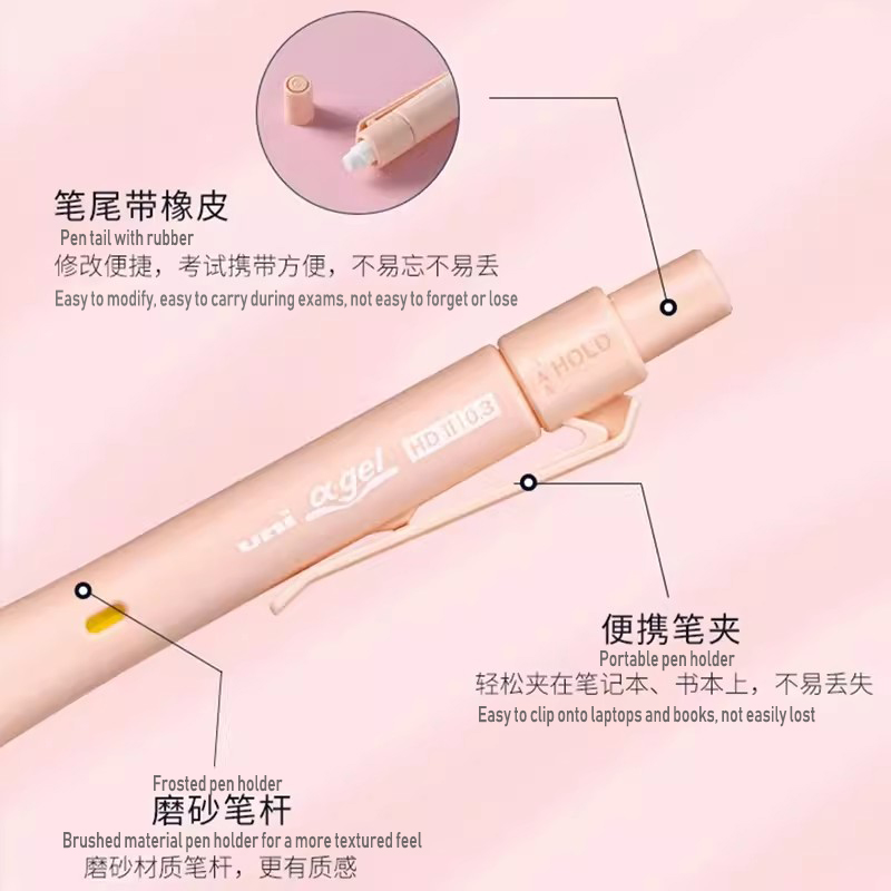 Lápiz mecánico Uni M5-1009GG&U - Mechanical Pencil 0.3 reseña y precio