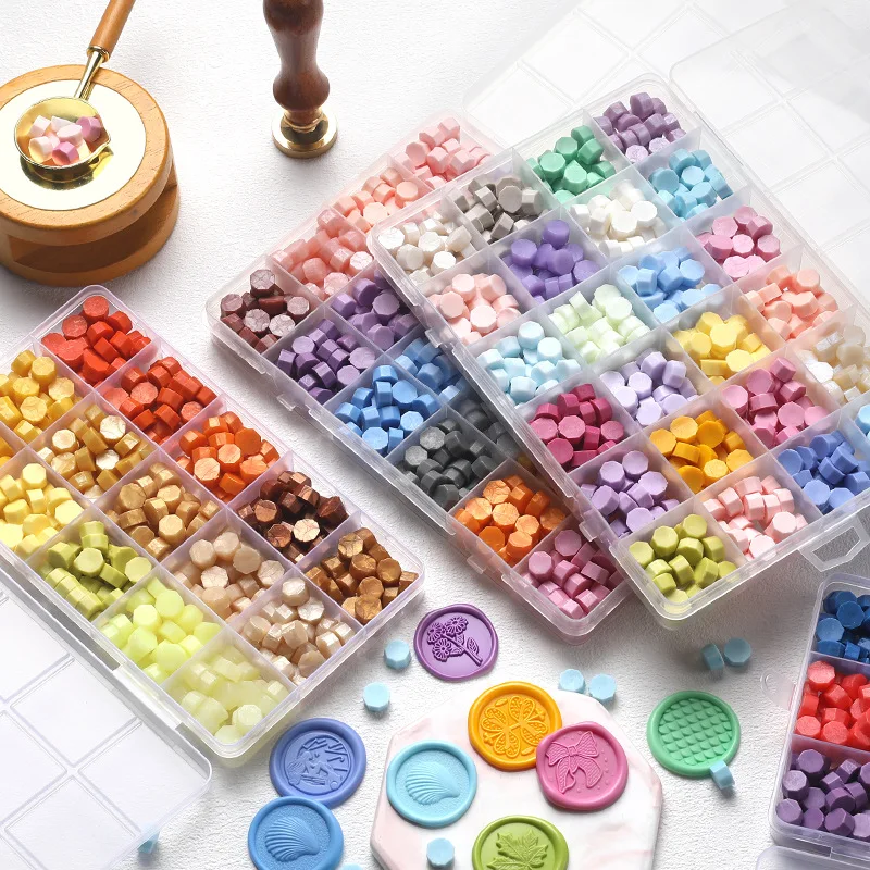 Juego de cuentas de cera de se - Wax Seal Stamp Set reseña y precio